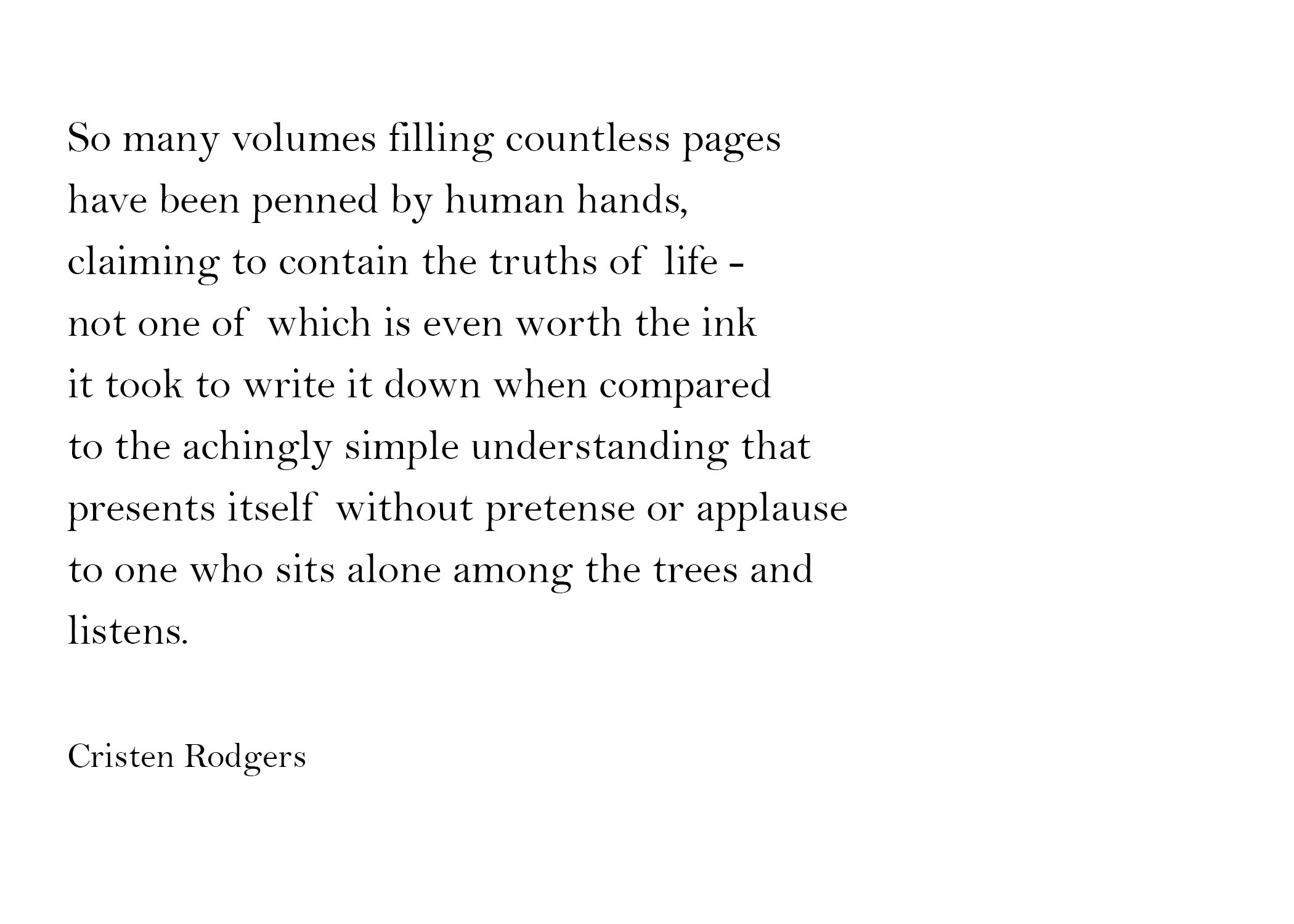 worth the ink it took to write it down